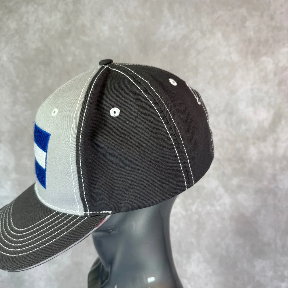 American Dry Goods Baseball Cap OSFA Grey Copper Colorado Flag Contrast Stitch
